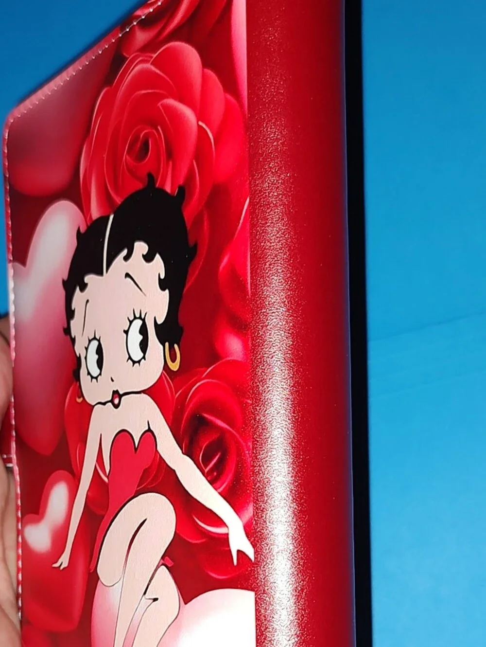 Betty Boop Red Graphic A6 Binder Notebook